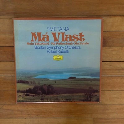 Smetana Ma Vlast 2 Vinyl LP Set Boston Symphony Orchestra Ralph Kubelik 2707 054 - Image 1 of 4