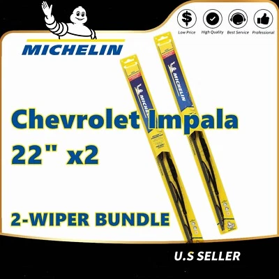 适用于雪佛兰雪佛兰 Impala 2000 - 2010 Wipers 2 件装优质光束刀片 19220x2 — 第 1/4 张图片