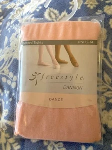 NUEVO Paquete Sin Abrir MALLAS DANSKIN PIES Rosa Talla Niñas 12-14 - Imagen 1 de 6