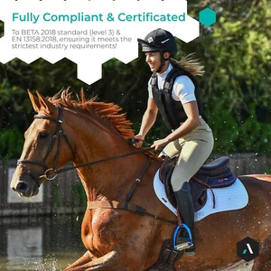 2018 regs .L5 Ladies Uk 16 ish Body Protector Airowear Jump- XC - Compete COMFY - Picture 1 of 15