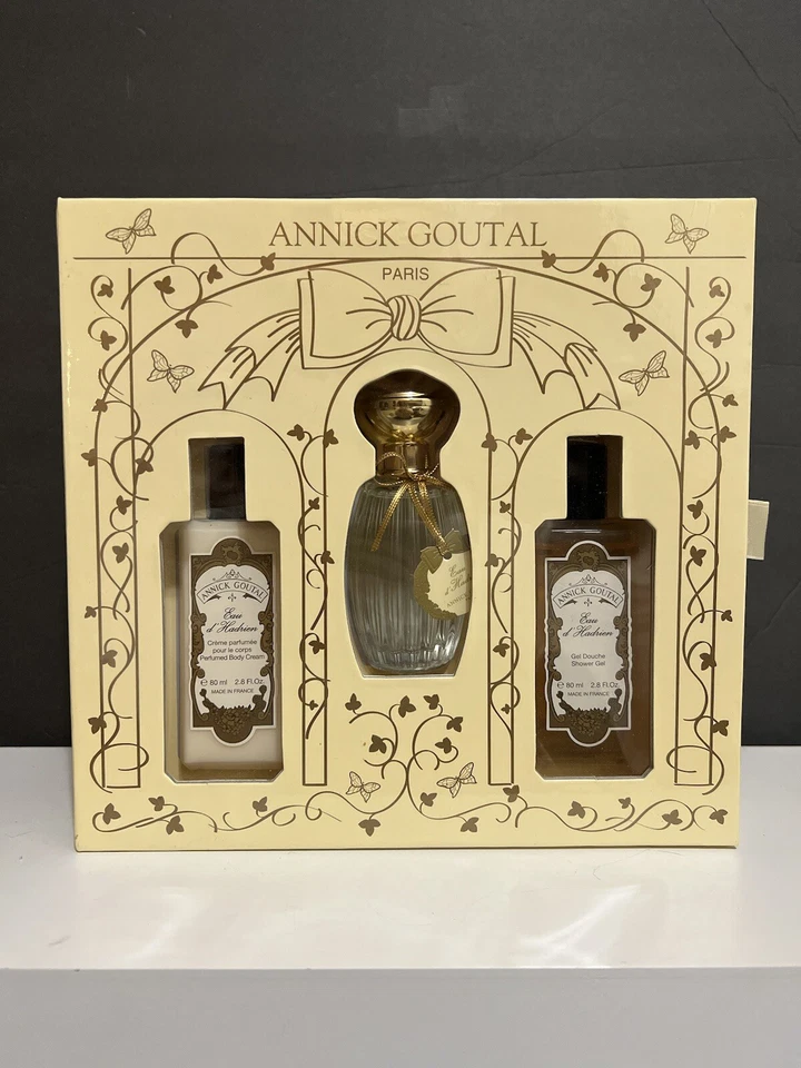 Annick Goutal Eau D'Hadrien Juego de 3 Piezas Eau De Toilette Crema Corporal Gel de Ducha Foto 1 de 4