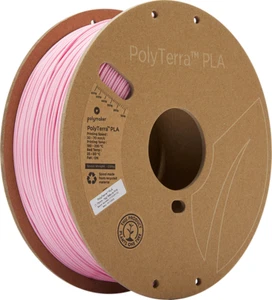 Filamento de impresora 3D PolyTerra PLA Sakura rosa 1,75 mm 1 kg Polymaker - Imagen 1 de 3