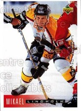 1995-96 Swedish Upper Deck #124 Mikael Lindholm