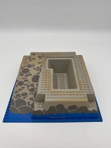 Lego 3D construcción placa base 32x32x6 rampa gris - Imagen 1 de 5