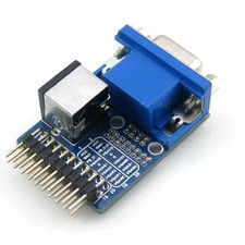 VGA to PS2 Board Test Module Fits VGA +PS2 + Control Connector Interfaces Module