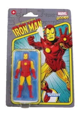 The Invincible IRON MAN action figure Marvel Legends HASBRO KENNER 2021, NEW - Image 1 of 2