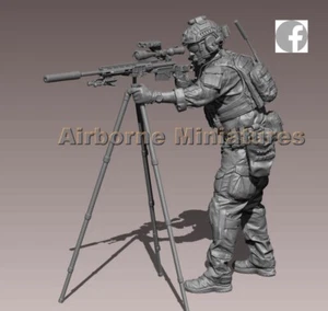 Ranger Sniper , 1:24 scale UNASSEMBLED 3d printed resin figure - Picture 1 of 5