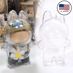 Protective Case for LABUBU The Monsters Exciting Macaron Acrylic Display Case - Picture 1 of 7