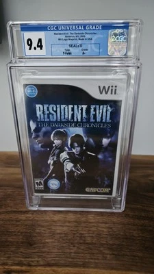 Resident Evil: The Darkside Chronicles Wii Misprint CGC 9.4 A+  - Image 1 of 4