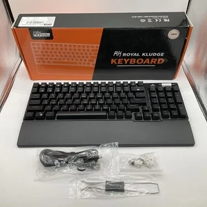 NEW RK Royal Kludge RK96 Tri-Modes Brown Switch Hot-Swap Blue Light Keyboard - Picture 1 of 9