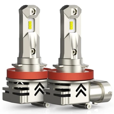 H11 H9 H8 Bombilla Faro LED Luz Antiniebla Luz Alto Bajo 6000K Blanco 2 piezas N T Foto 1 de 4