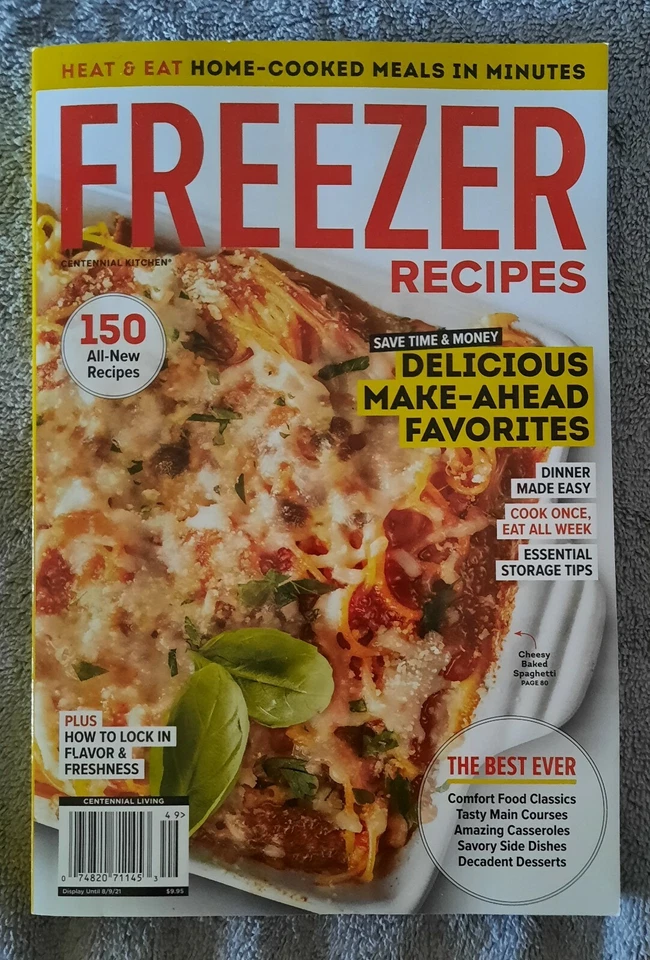 Centennial Kitchen Living Presents FREEZER RECIPES Magazine 150 All New Recipes - Image 1 of 1
