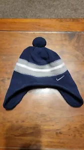 NIKE Blue Fleece Infant Toddler Warm Winter Hat Cap Beanie Dallas Cowboy Colors - Picture 1 of 8