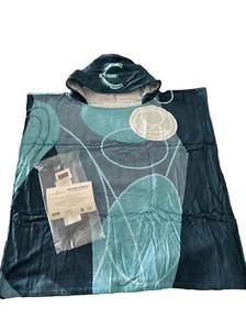 NEW SEALED Marvel Eternals Blue Hooded BATH or BEACH Poncho TOWEL 28" x 56" - Picture 1 of 9