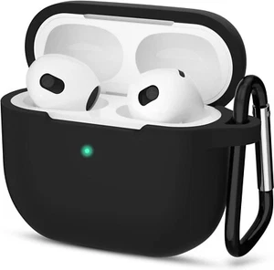 For Apple Airpods Pro 2 Case Silicone Shockproof Protective Cover With Keychain - Picture 1 of 7
