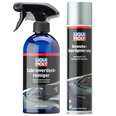 Cabrioverdeck Verdeckpflege LIQUI MOLY 500 ml + Gewebe Imprägnierung 400 ml - Bild 1 von 4