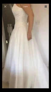 Brand New White Venus Romantic Wedding Dress Size 10 - Picture 1 of 10