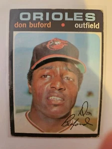 1971 TOPPS DON BUFORD #29 VG/EX COMBINED SHIPPING - Picture 1 of 2
