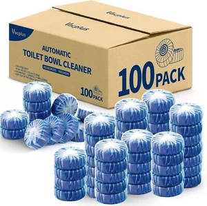 Automatic Toilet Bowl Cleaner Tablets, Bathroom Toilet Tank Cleaner (100 PACK) - Picture 1 of 7