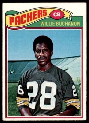 1977 Topps Willie Buchanon Football Cards #402 - Image 1 of 2