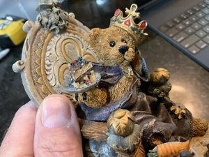 Boyds Bears Harzfiguren 3er Set - Prinz Hamalot, Onkel Elliot und Zoe SELTEN - Bild 1 von 24