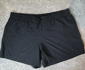 Nuevo sin etiquetas Pantalones cortos de natación Kona Sol negros para mujer talla 1X - Imagen 1 de 2