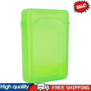 3.5 Inch IDE SATA HDD Hard Drive Disk Storage Box Plastic HDD Caddy Case(Green) - Picture 1 of 10