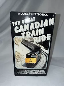 The Great Canadian Train Ride Doug Jones 1993 VHS gebraucht - Bild 1 von 5