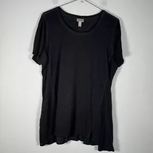 Camiseta tejida Logo by Lori Goldstein para mujer talla extra grande XL 100 % algodón - Imagen 1 de 8