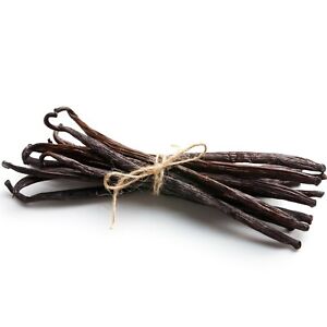 Tahitian Vanilla Beans - Whole Grade B Pods for Baking, Brewing, Extract Making