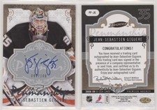 2008-09 O-Pee-Chee Premier Penmanship /100 Jean-Sebastien Giguere #PP-JG Auto