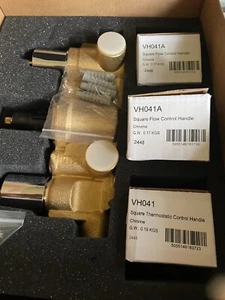 Válvula de ducha oculta Nuie Volt triple mango con desviador - cromo jty311 -m - Imagen 1 de 7