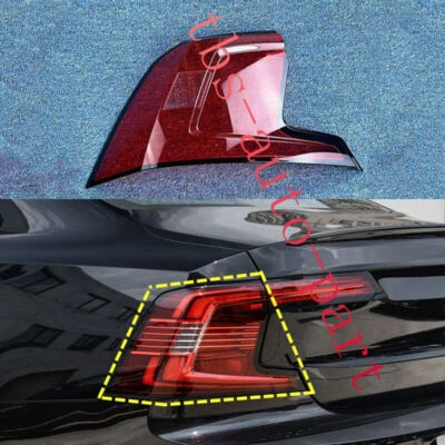 Fit For Volvo S90 2021-2024 Left Outer side Tail light Lens Cover Replace - Image 1 of 4
