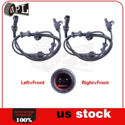 2 Front ABS Wheel Speed Sensor For Ford Excursion F250 F350 Super Duty 2000-2004 - Image 1 of 4
