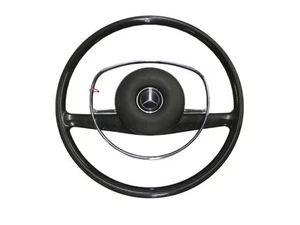 Mercedes W115 A1154640301 A1154640515 A1154640442 Steering Wheel Black 4 - Picture 1 of 12