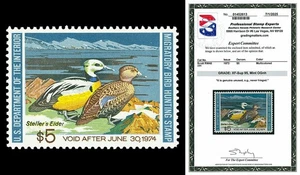 Scott RW40 1973 $5.00 Duck Stamp Mint Graded XF-Sup 95 NH with PSE CERT - Picture 1 of 1