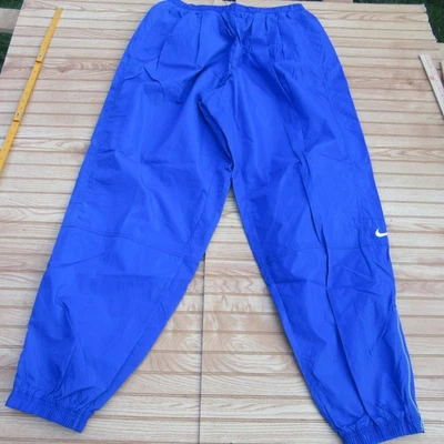 Nike TEAM Blue Jogger Sweatpants Zipper Pocket Embroidered Swoosh Men's XXL - Image 1 of 4