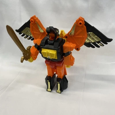 Hasbro G1 Transformers Predacon Divebomb for Pedaking Figure (1986) with Sword - Image 1 of 4