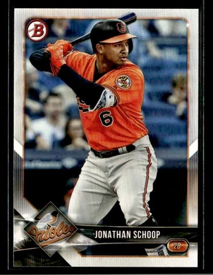 Bowman 2018 - #95 Jonathan Schoop - Baltimore Orioles Foto 1 de 2