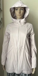 IVIVVA Lululemon Kids Girls Hooded JACKET Coat Long Sleeve Zip Pockets 14 SMALL - Picture 1 of 10