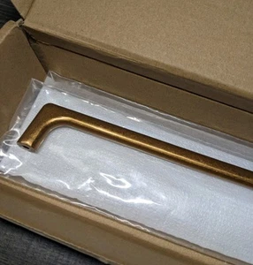 2 Pack 12.6 Inch Antique Brass Cabinet Pulls Heavy Duty Solid Vintage Brass - Picture 1 of 9