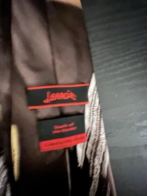 CORBATA JERRY GARCIA 61” MARRÓN TOSTADO “SEÑAL DE HUMO” COLECCIÓN CINCUENTA Y CUATRO Foto 1 de 2