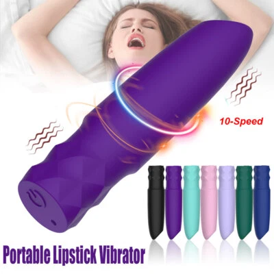 Mini Bullet Vibrator G-spot Clit Dildo Massager Sex Toys for Women Rechargeable - Image 1 of 4