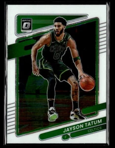 2021-22 Donruss Optic #25 Jayson Tatum - Picture 1 of 2