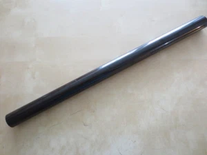 Qualitäts Bügelfolie Bespannfolie Farbe SCHWARZ 1,00 x 0,64m - Picture 1 of 2