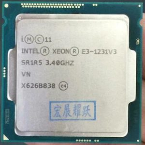Intel Xeon E3-1231 v3 E3-1231V3 3.4 GHz Quad-Core CPU Processor LGA 1150 SR1R5 - Picture 1 of 2