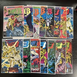 THE WEB Issues 1-14 + Annual ~ COMPLETE SERIES! [Impact 1991] - Picture 1 of 7
