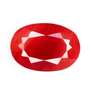 2.67 Ct Pretty Perfect Oval 10.7 x 8.2 MM 100% Natural Red Madagascar Sun Stone - Bild 1 von 5