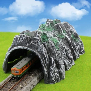 SD04 1pc Model Trains Railway N Scale 1:150 Tunnel Train Cave Plastic - Picture 1 of 5