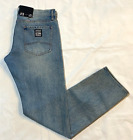 Neu mit Etikett - Armani Exchange Icon Period J13 schmale Passform blaue Jeans Größe 34 x 32